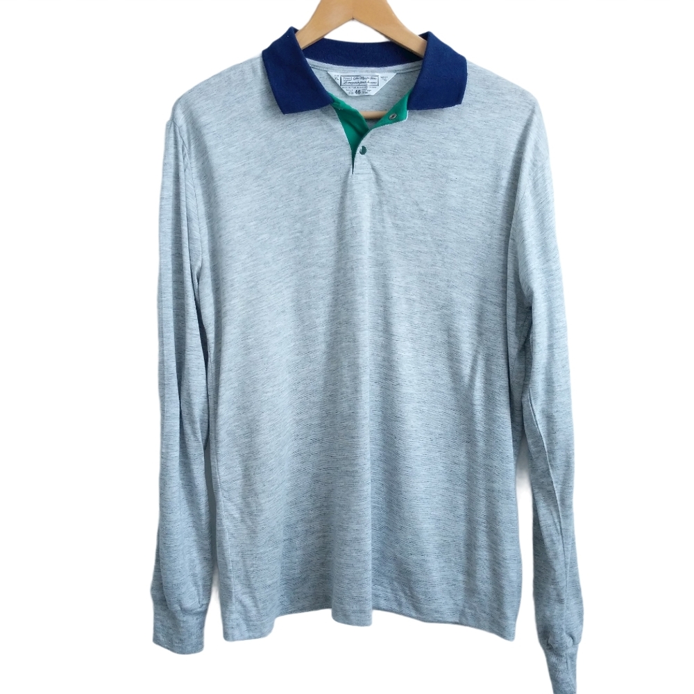Vintage Longsleeve Polo Shirt